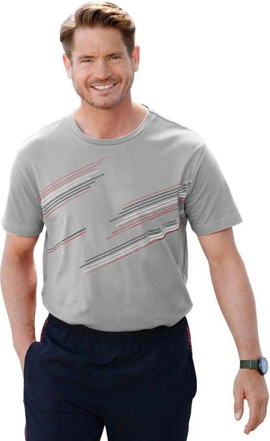 Classic Shirt met ronde hals Vrijetijdsshirt (1-delig) - Foto 2