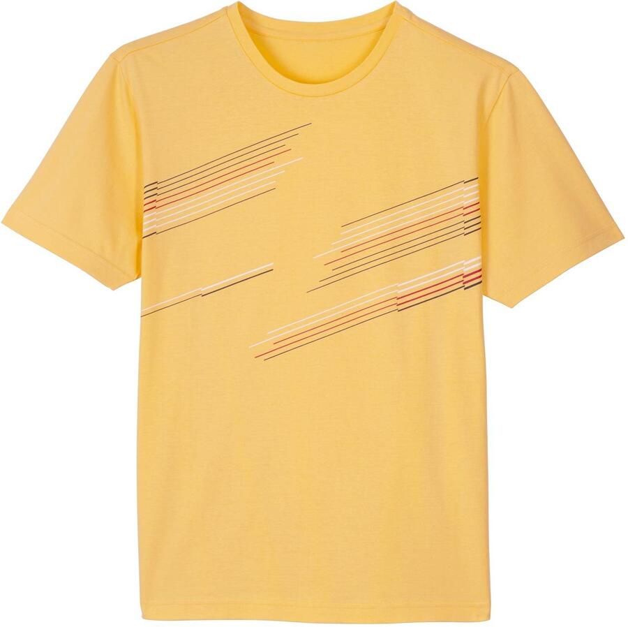 Classic Shirt met ronde hals Vrijetijdsshirt (1-delig)