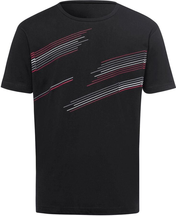 Classic Shirt met ronde hals Vrijetijdsshirt (1-delig)