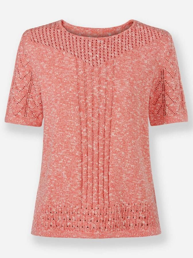 Classic Trui met ronde hals Ajourtrui - Foto 3