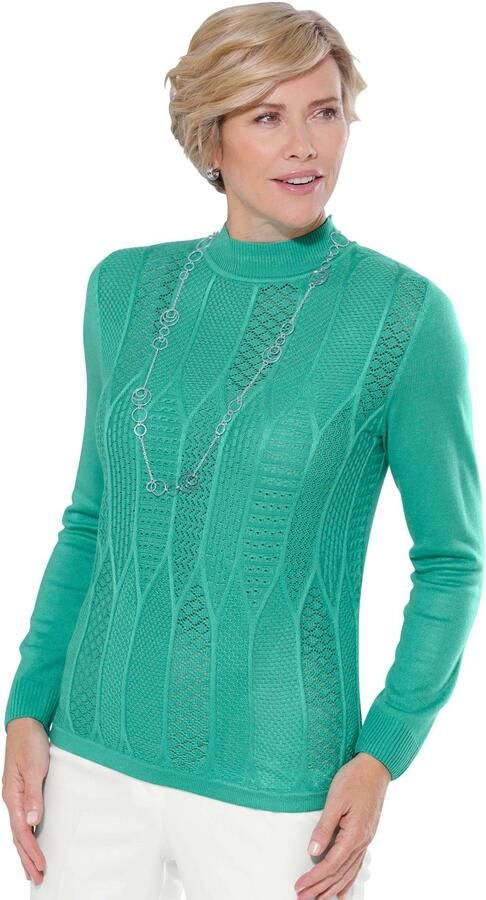 Classic Trui met staande kraag Trui - Foto 4