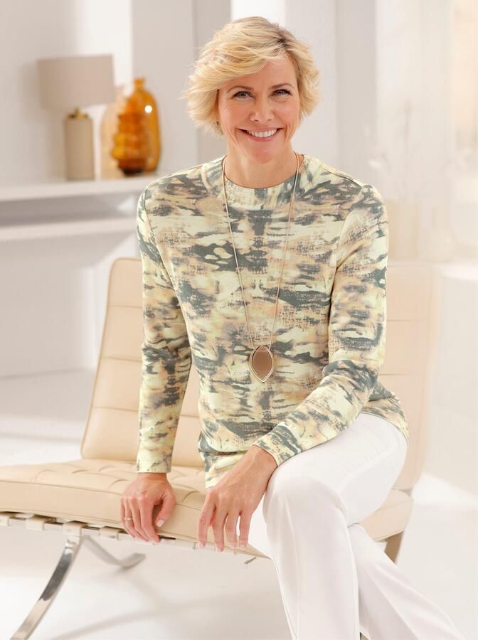 Classic Trui met staande kraag Trui - Foto 4