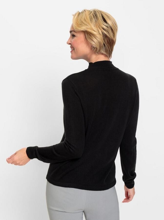 Classic Trui met staande kraag Trui - Foto 2