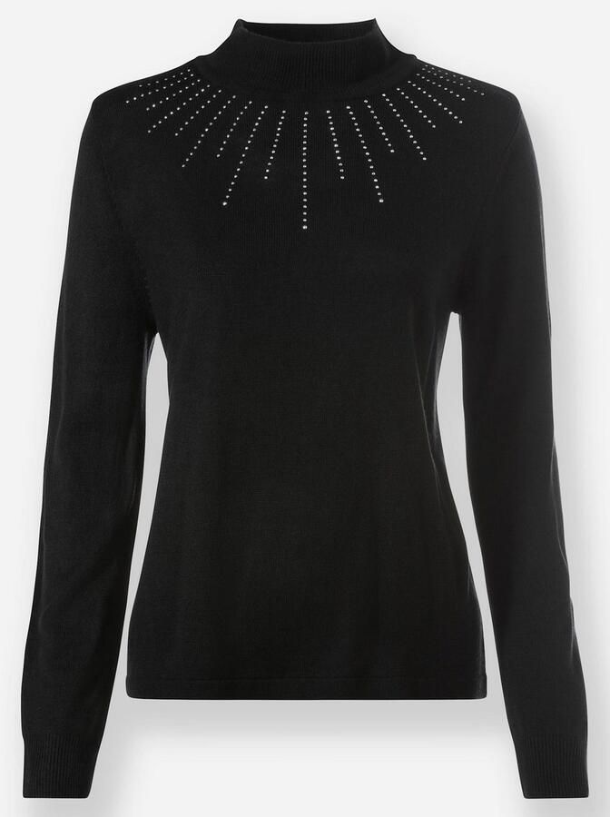 Classic Trui met staande kraag Trui - Foto 3