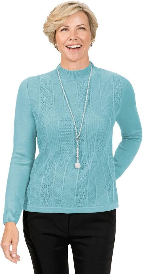 Classic Trui met staande kraag Trui - Foto 3