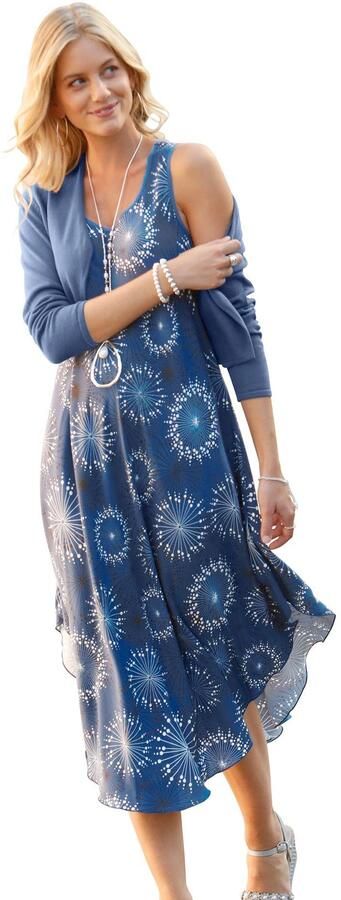 Classic Inspirationen Gedessineerde jurk - Foto 4