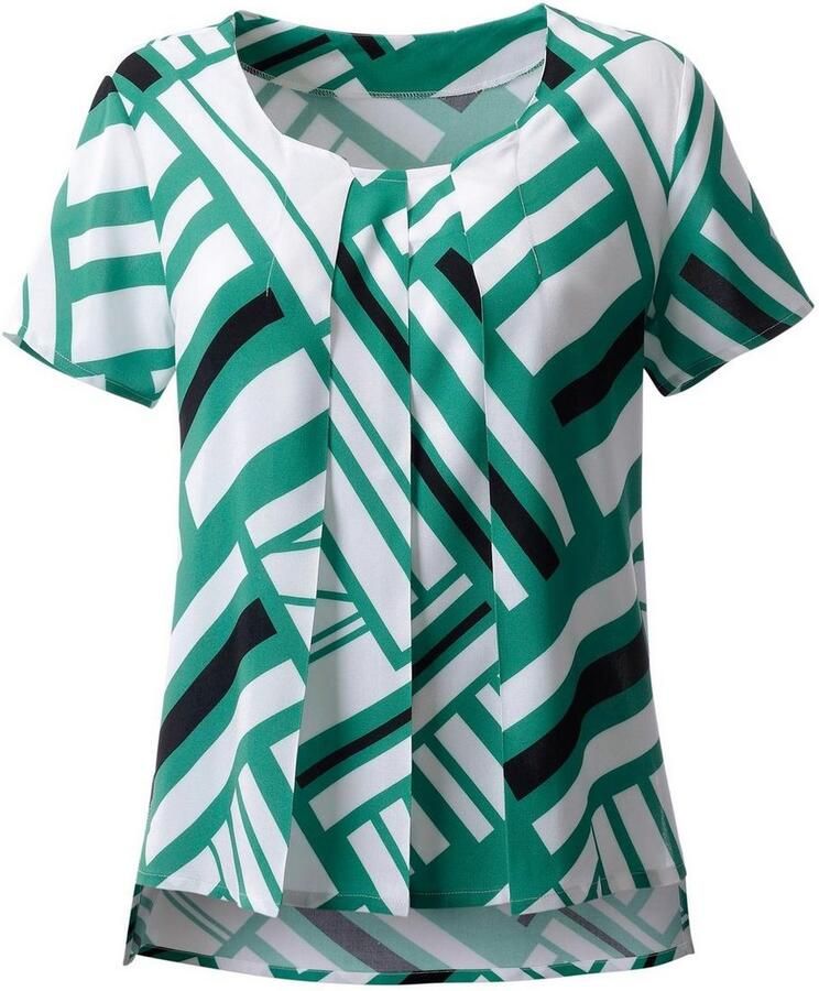 Classic Inspirationen Gedessineerde blouse