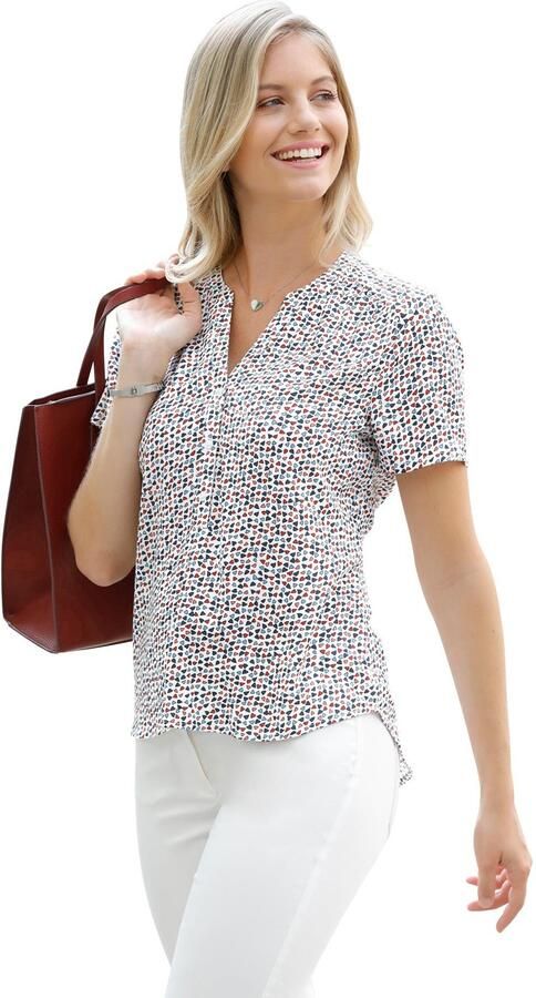 Classic Inspirationen Gedessineerde blouse