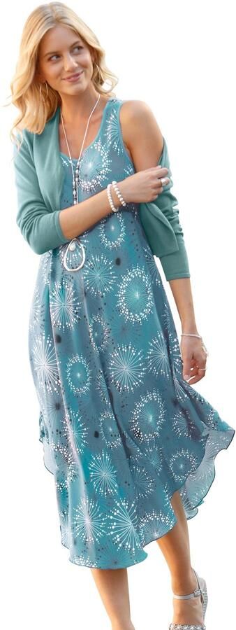 Classic Inspirationen Gedessineerde jurk - Foto 4