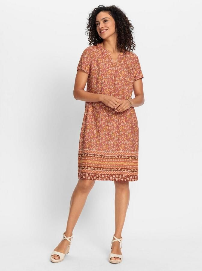 Classic Inspirationen Gedessineerde jurk