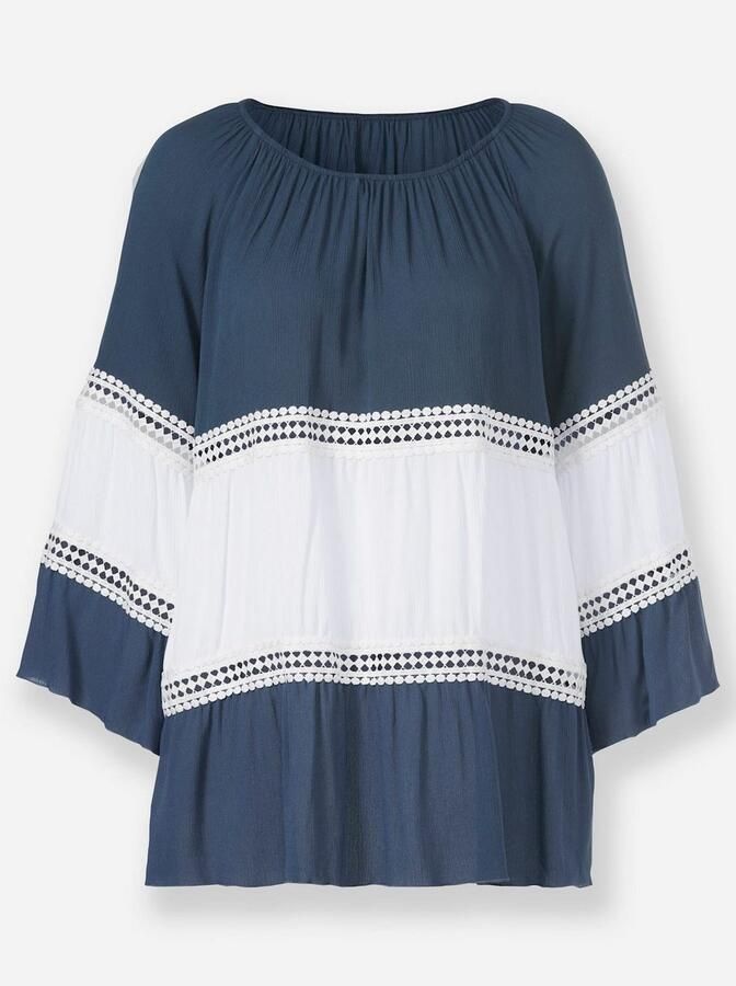 Classic Inspirationen Gekreukte blouse - Foto 2