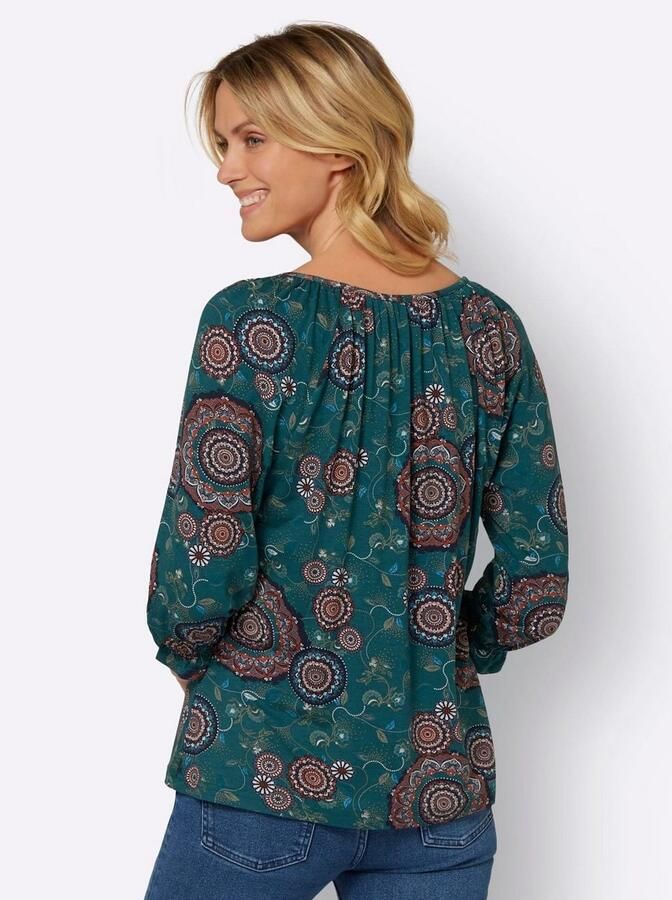 Classic Inspirationen Shirt met 3 4-mouwen Gedessineerd shirt (1-delig)