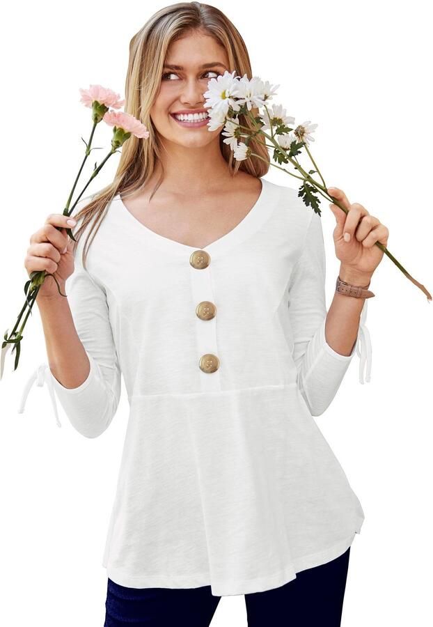 Classic Inspirationen Shirt met 3 4-mouwen Shirt (1-delig) - Foto 4