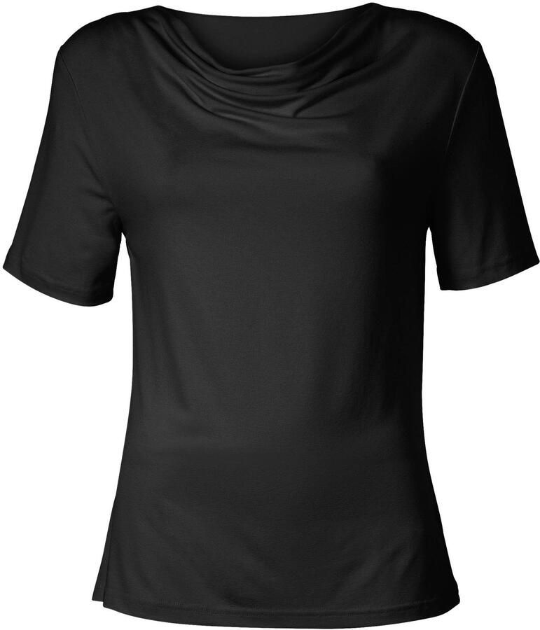 Classic Inspirationen Shirt met cascadehals Shirt (1-delig)