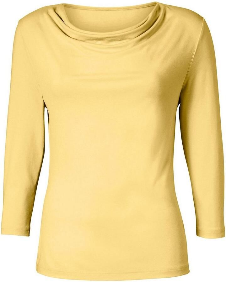 Classic Inspirationen Shirt met cascadehals Shirt (1-delig)