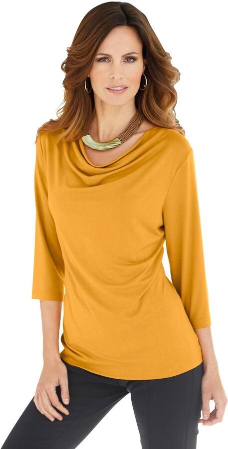 Classic Inspirationen Shirt met cascadehals Shirt (1-delig) - Foto 3