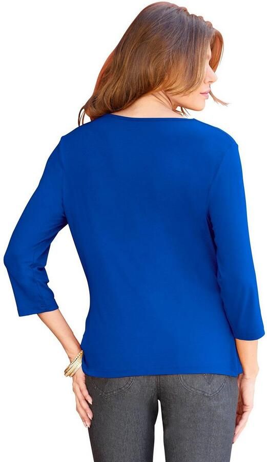 Classic Inspirationen Shirt met cascadehals Shirt (1-delig) - Foto 2