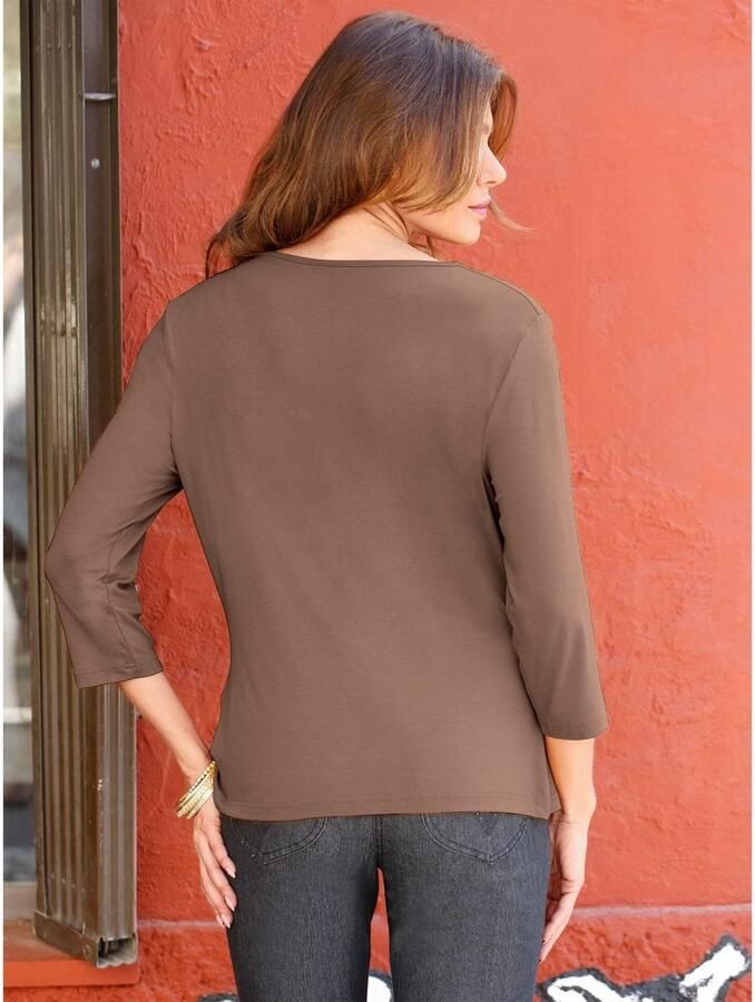 Classic Inspirationen Shirt met cascadehals Shirt (1-delig) - Foto 2