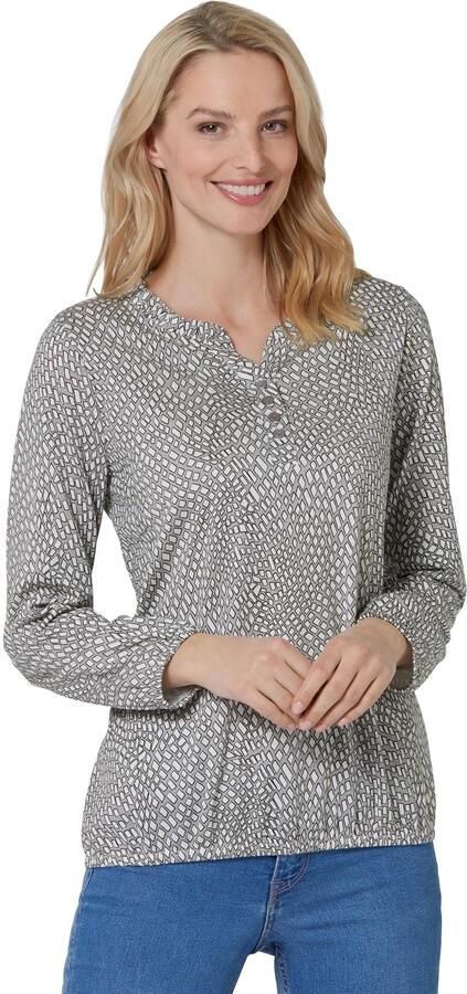 Classic Inspirationen Shirt met lange mouwen Gedessineerd shirt (1-delig) - Foto 3