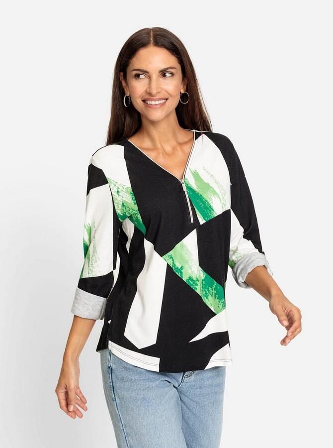 Classic Inspirationen Shirt met lange mouwen Modal-katoenen shirt (1-delig) - Foto 3