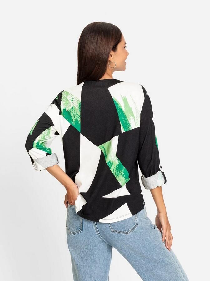 Classic Inspirationen Shirt met lange mouwen Modal-katoenen shirt (1-delig)