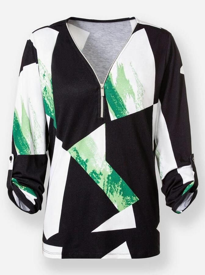 Classic Inspirationen Shirt met lange mouwen Modal-katoenen shirt (1-delig) - Foto 2