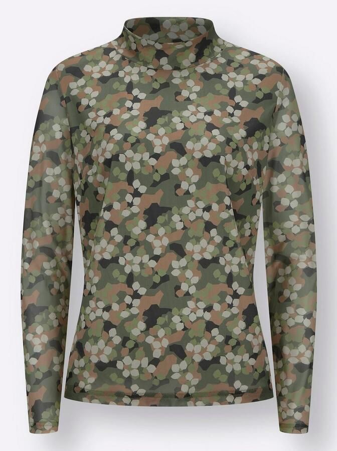 Classic Inspirationen Shirt met lange mouwen Shirt met opstaand kraagje (1-delig) - Foto 3