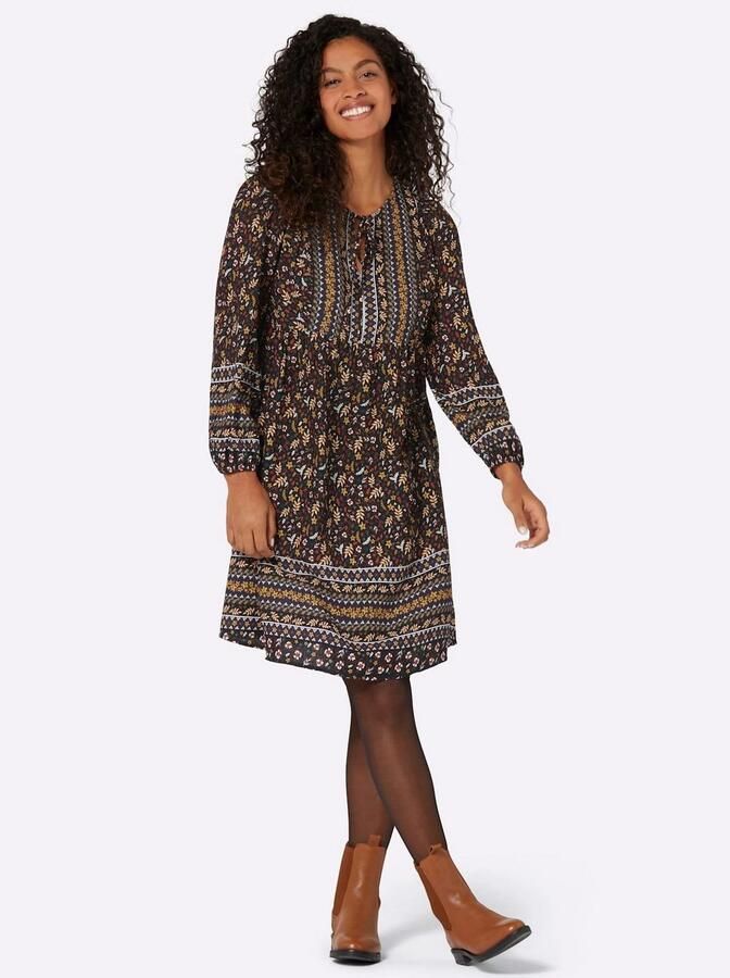 Classic Inspirationen Tuniekjurk Gedessineerde jurk