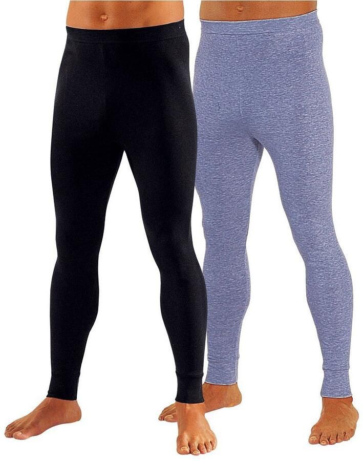 Clipper Lange onderbroek van zachte single-jersey (set 2 stuks)