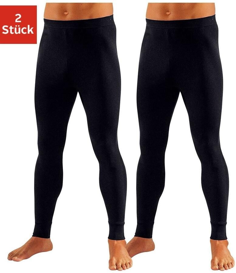Clipper Lange onderbroek van zachte single-jersey (set 2 stuks)