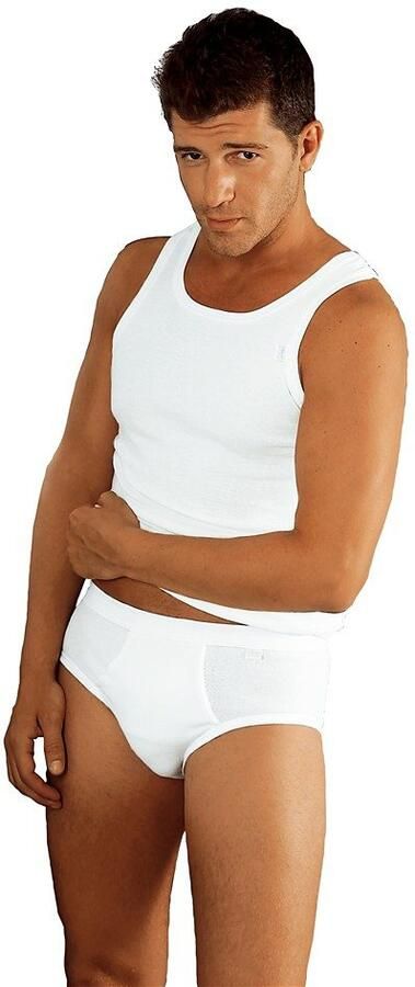 Clipper Exclusive Hemd met comfortsnit achter iets langer in fijnrib tanktop (3 stuks) - Foto 2