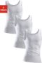 Clipper Exclusive Hemd met comfortsnit achter iets langer in fijnrib tanktop (3 stuks) - Thumbnail 1