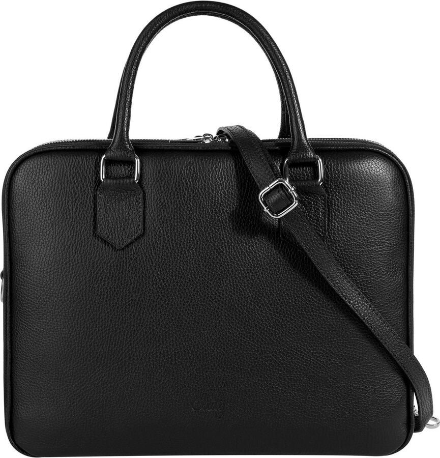 Cluty Aktetas echt leer made in italy - Foto 7