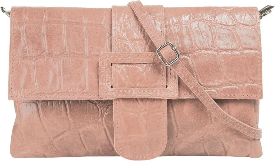 Cluty Avondtasje echt leer made in italy - Foto 2