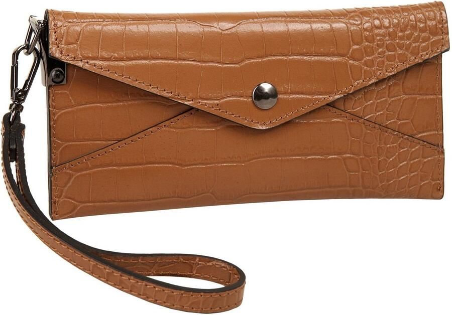 Cluty Avondtasje echt leer made in italy - Foto 2