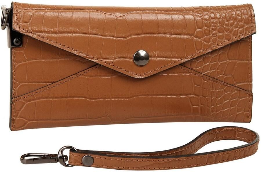 Cluty Avondtasje echt leer made in italy - Foto 3