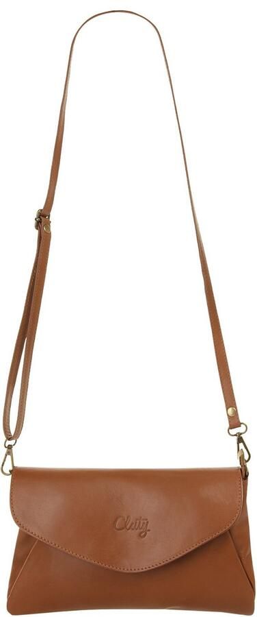 Cluty Avondtasje echt leer made in italy - Foto 5