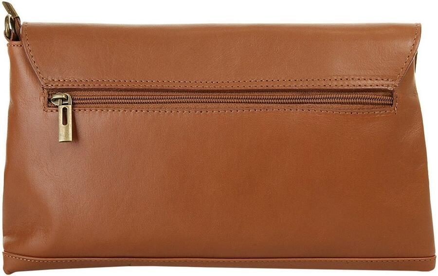 Cluty Avondtasje echt leer made in italy - Foto 3