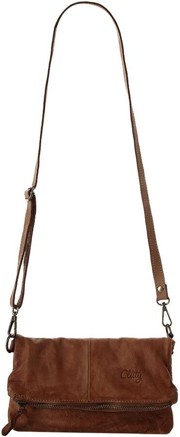 Cluty Avondtasje echt leer made in italy - Foto 7