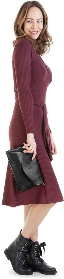 Cluty Avondtasje echt leer made in italy - Foto 8