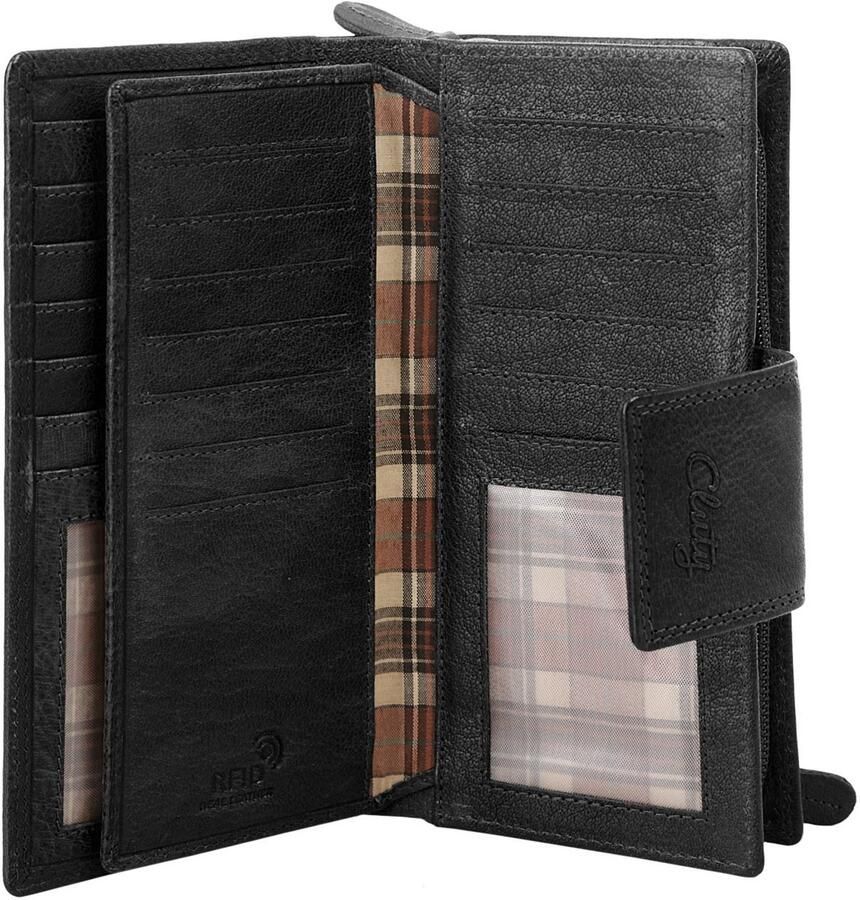 Cluty Portemonnee echt leder - Foto 3