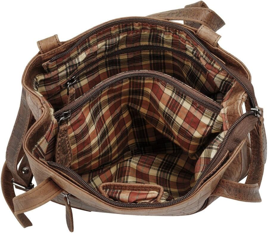 Cluty Rugzak echt leder - Foto 2