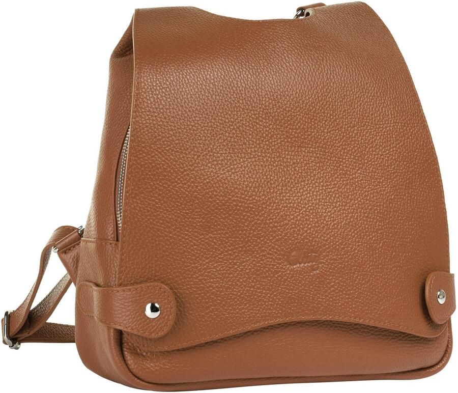 Cluty Rugzak echt leer made in italy - Foto 4