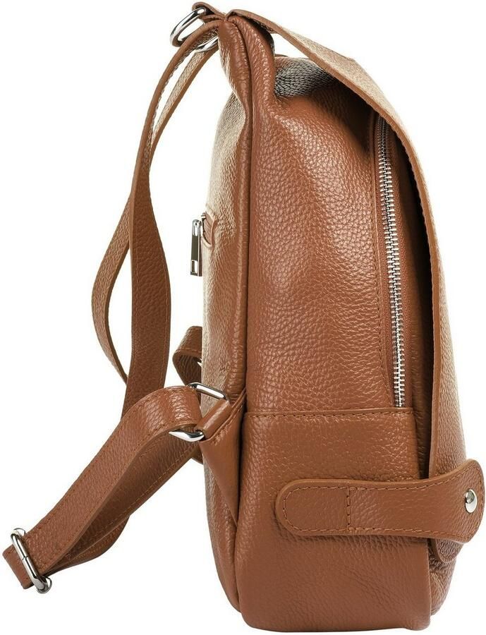 Cluty Rugzak echt leer made in italy - Foto 6