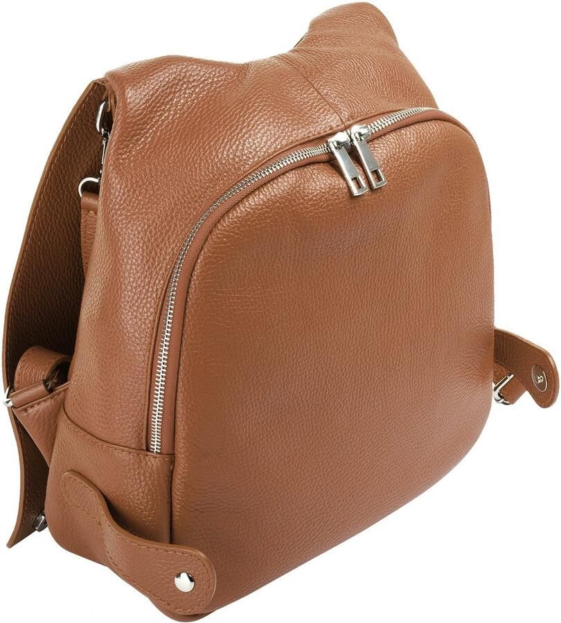 Cluty Rugzak echt leer made in italy - Foto 2