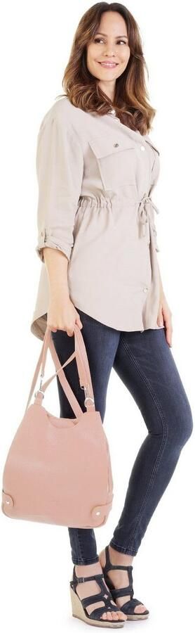 Cluty Rugzak echt leer made in italy - Foto 10