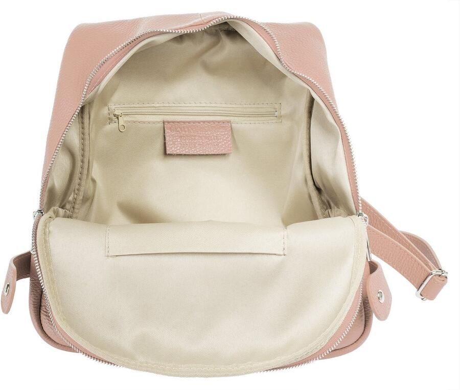 Cluty Rugzak echt leer made in italy - Foto 5