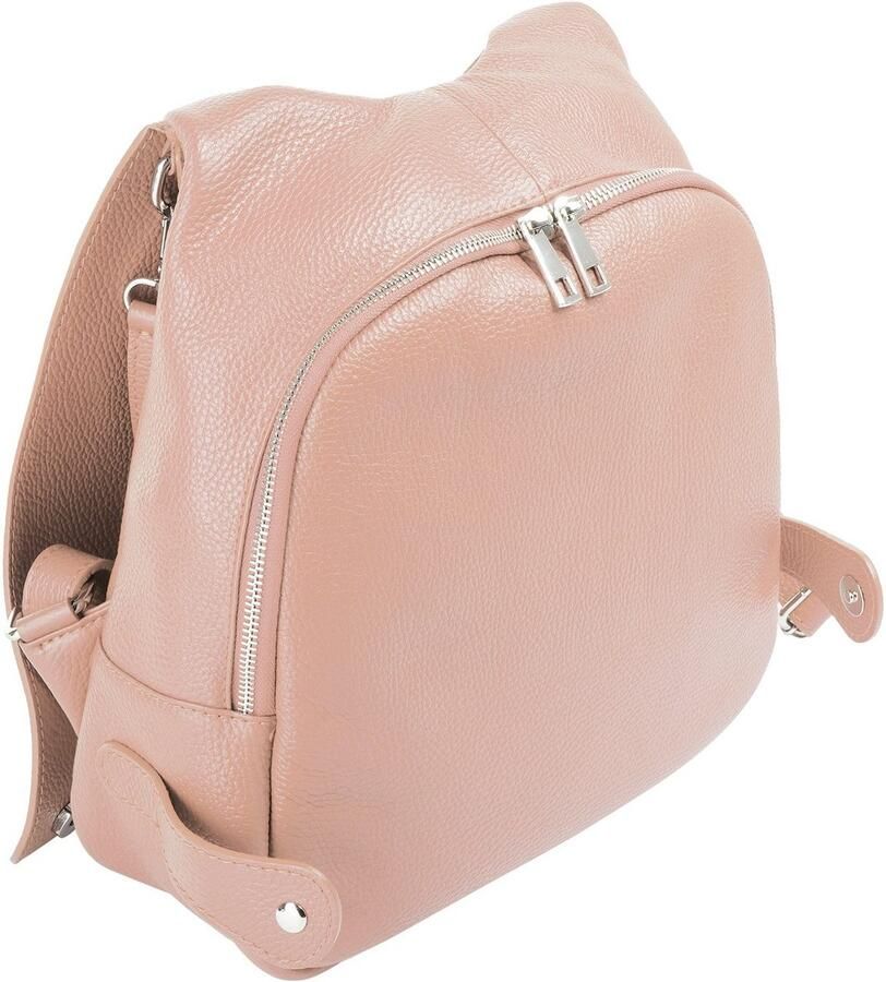 Cluty Rugzak echt leer made in italy - Foto 2