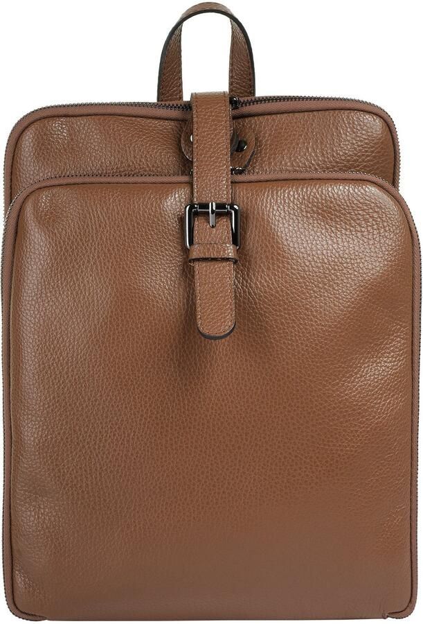 Cluty Rugzak echt leer made in italy - Foto 7