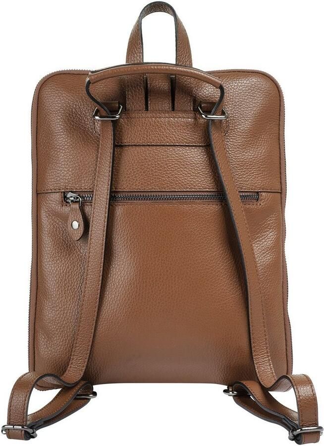 Cluty Rugzak echt leer made in italy - Foto 2